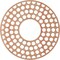 Ekena Millwork Fink Wood Fretwork Pierced Ceiling Medallion, Cherry, 28"OD x 10 1/8"ID x 3/8"T CMWP28X28X0375FFCH - alternate 2
